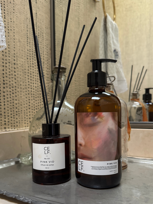 Pack Jabón + Difusor de Varitas Pink Vid